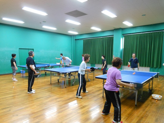 シニア卓球教室