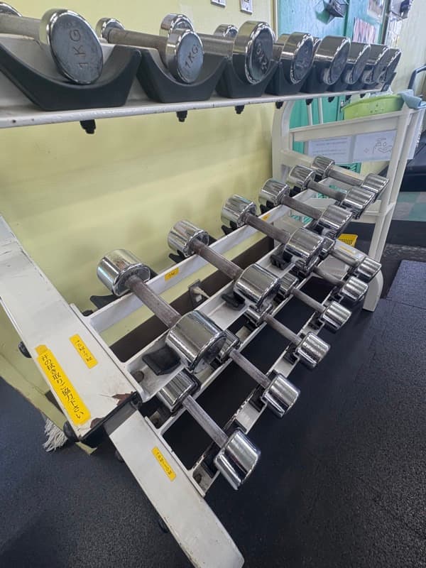 クロームダンベル